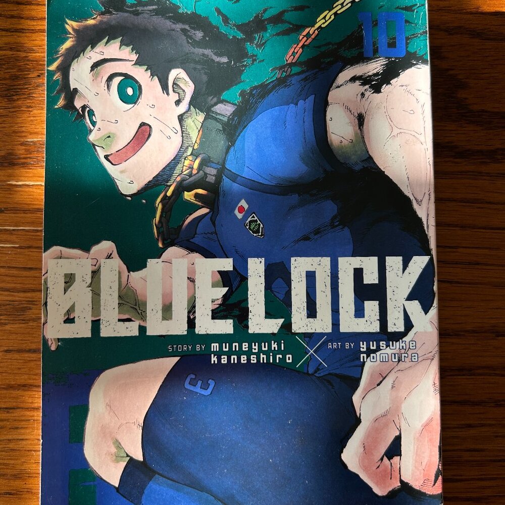 Blue Lock 10 by Muneyuki Kaneshiro (Author), Yusuke Nomura (Illustrator)